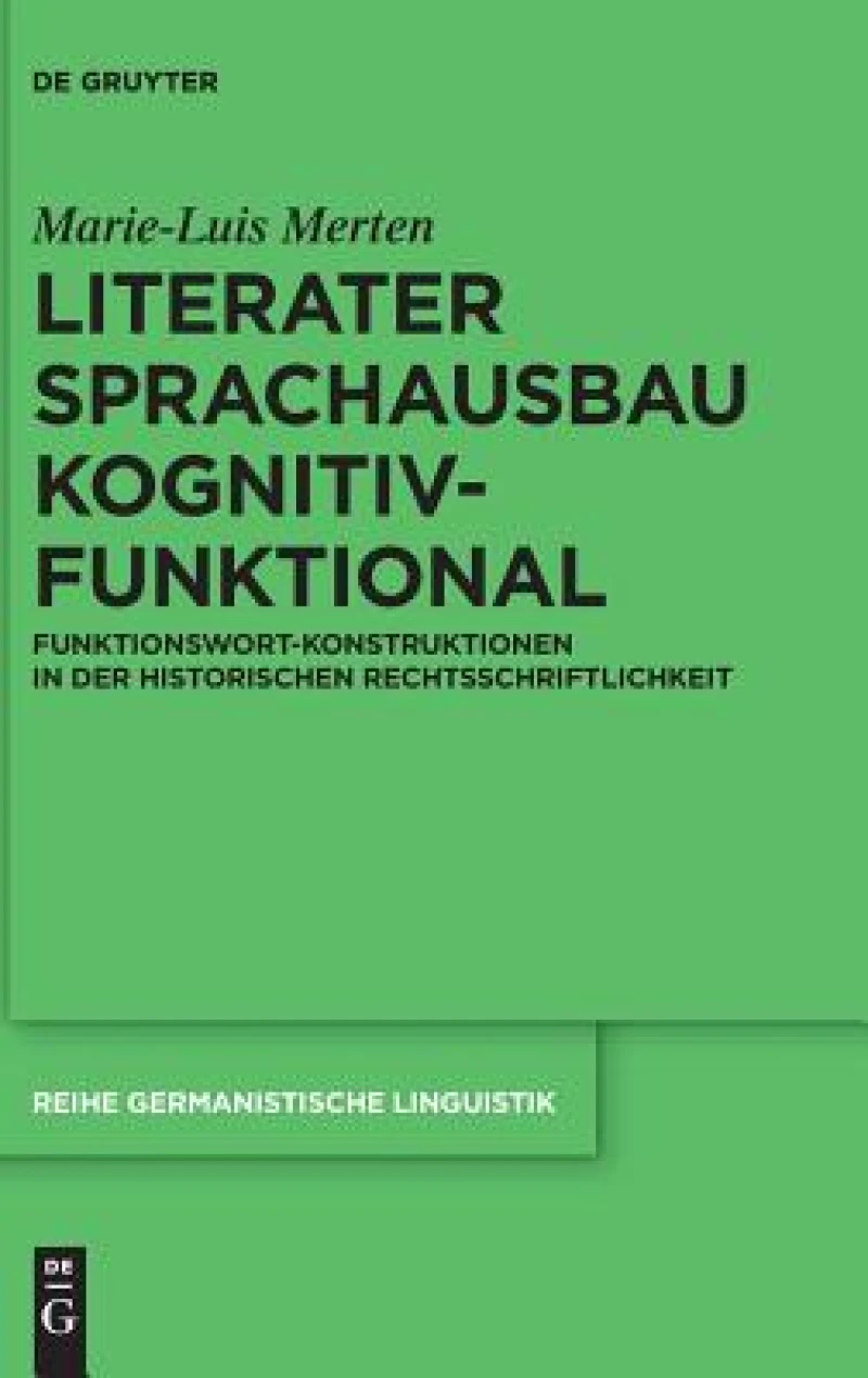 Literater Sprachausbau Kognitiv-funktional