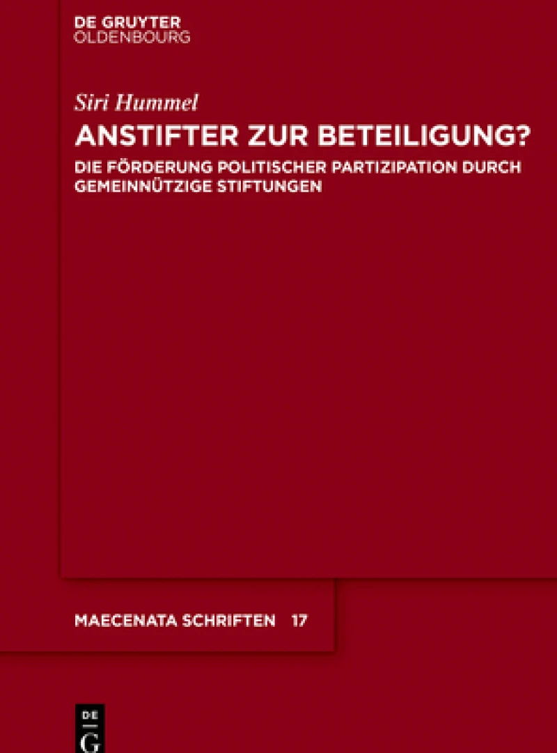 Anstifter Zur Beteiligung?