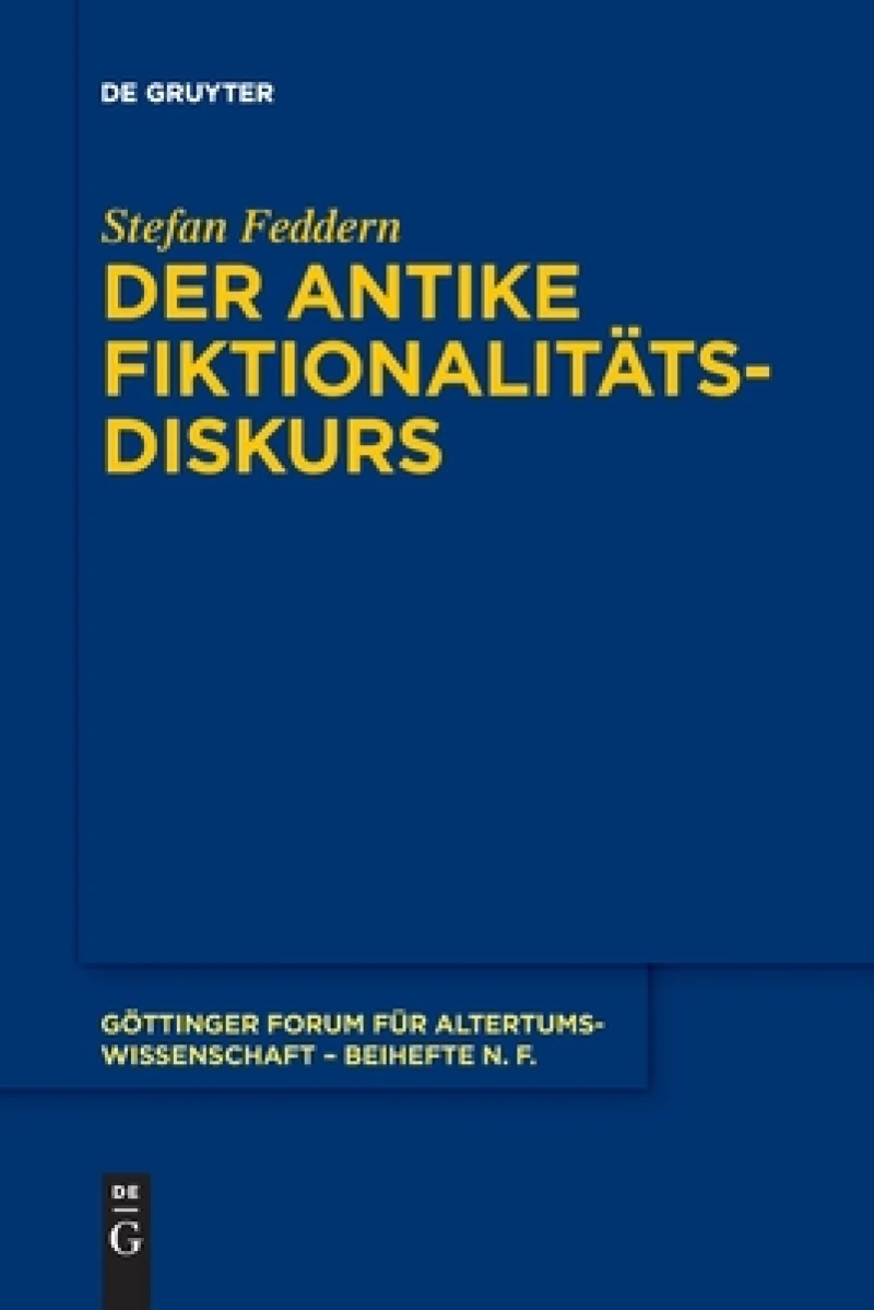 antike Fiktionalitätsdiskurs