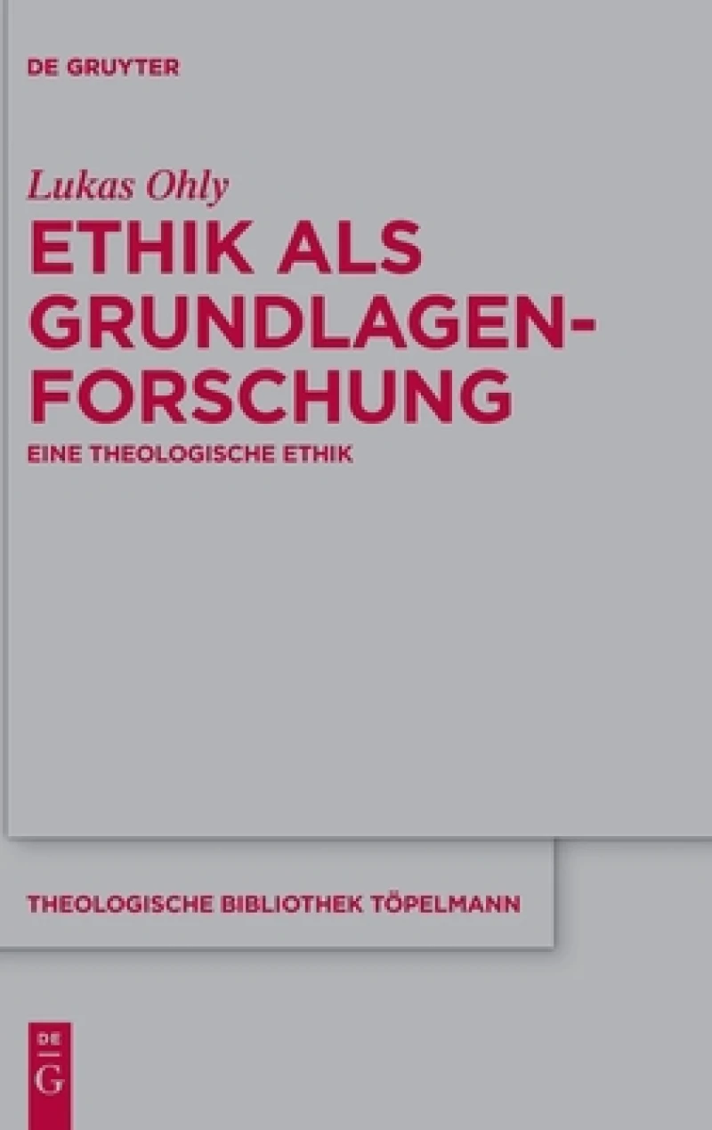 Ethik Als Grundlagenforschung