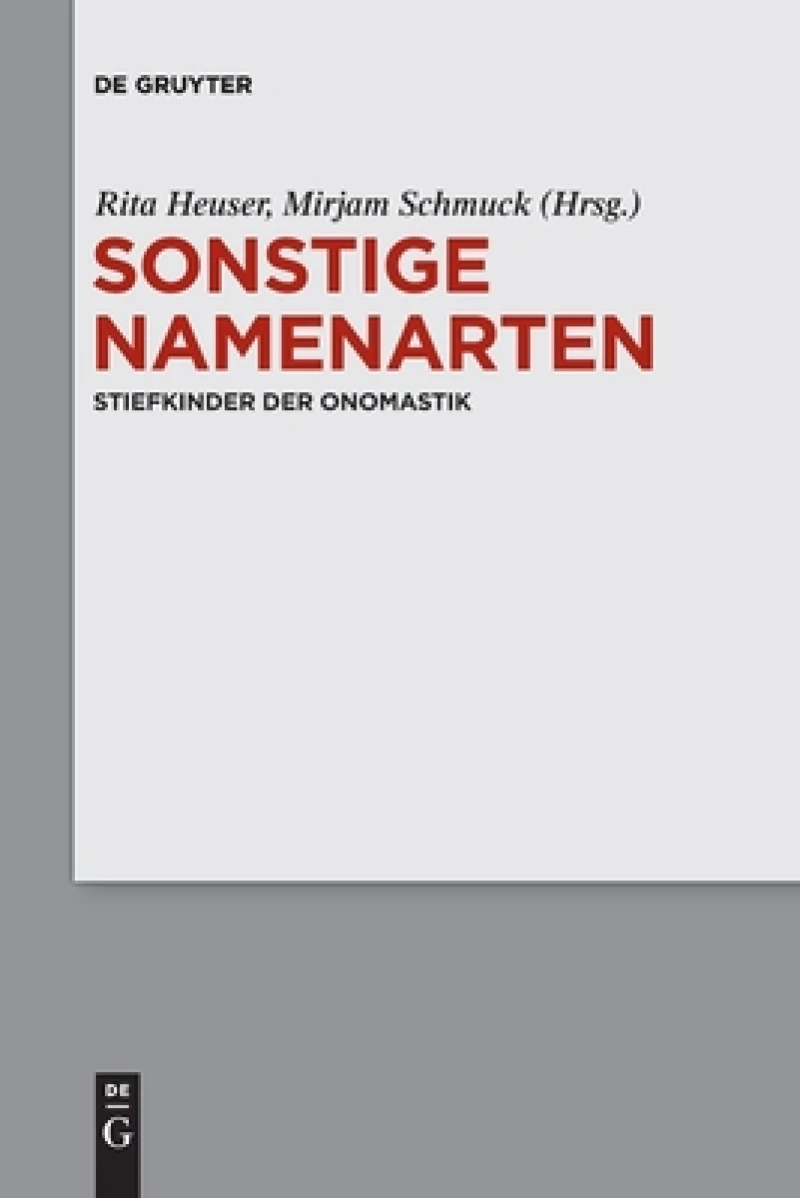 Sonstige Namenarten
