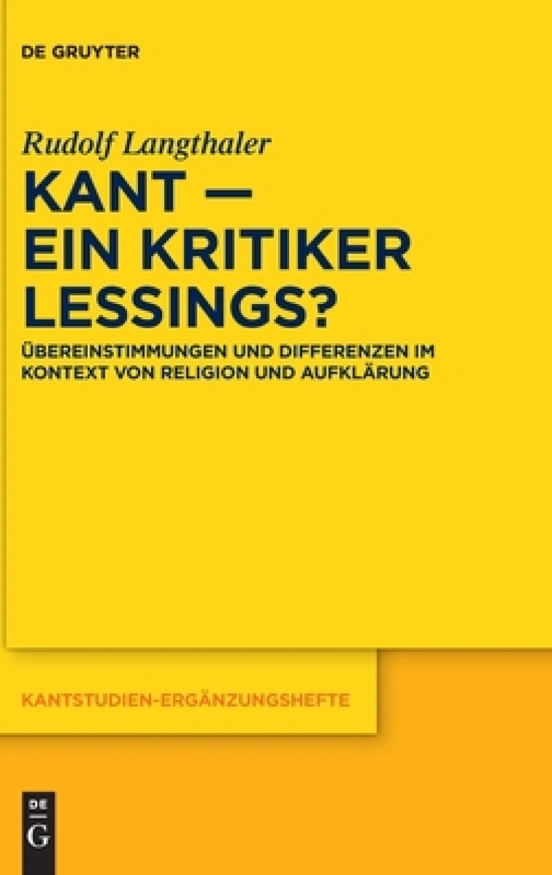 Kant – ein Kritiker Lessings?