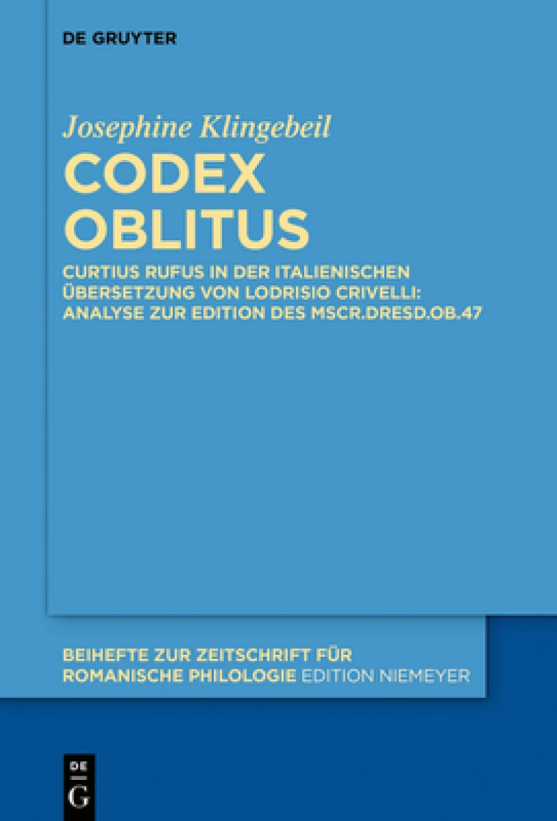 Codex Oblitus