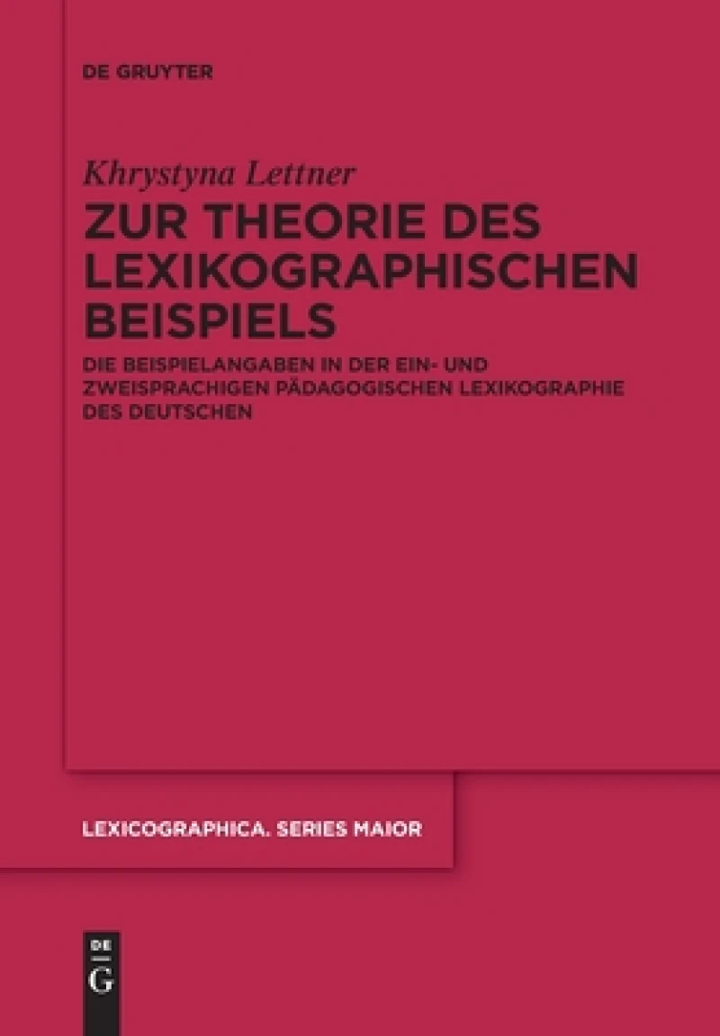 Zur Theorie Des Lexikographischen Beispiels