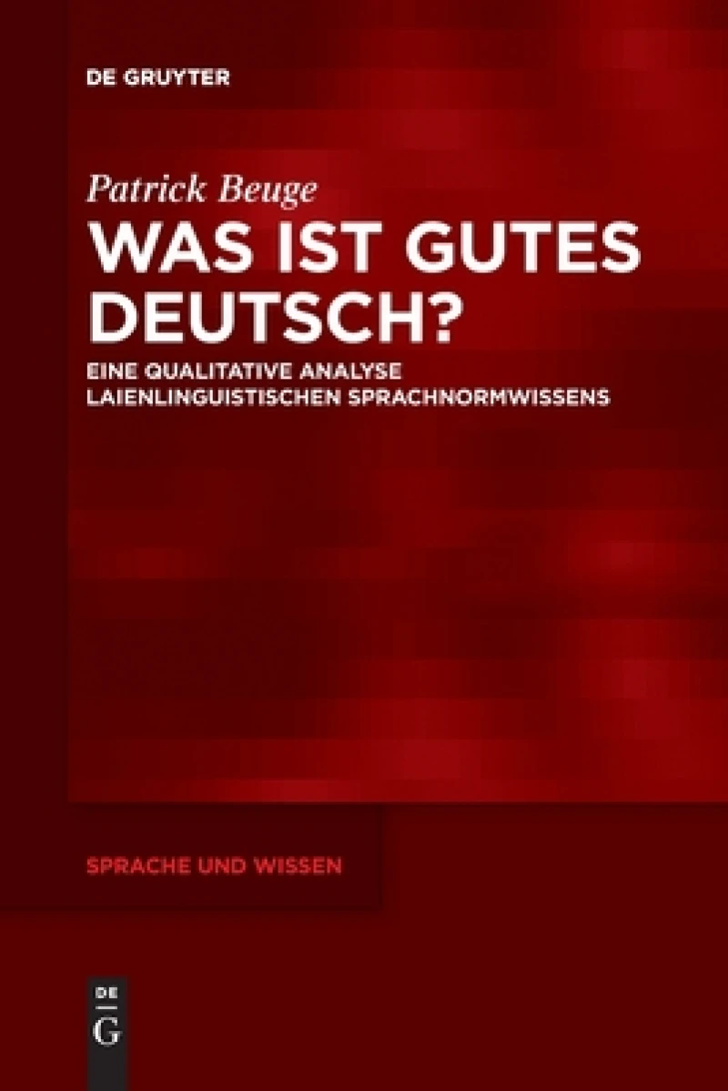 Was Ist Gutes Deutsch?