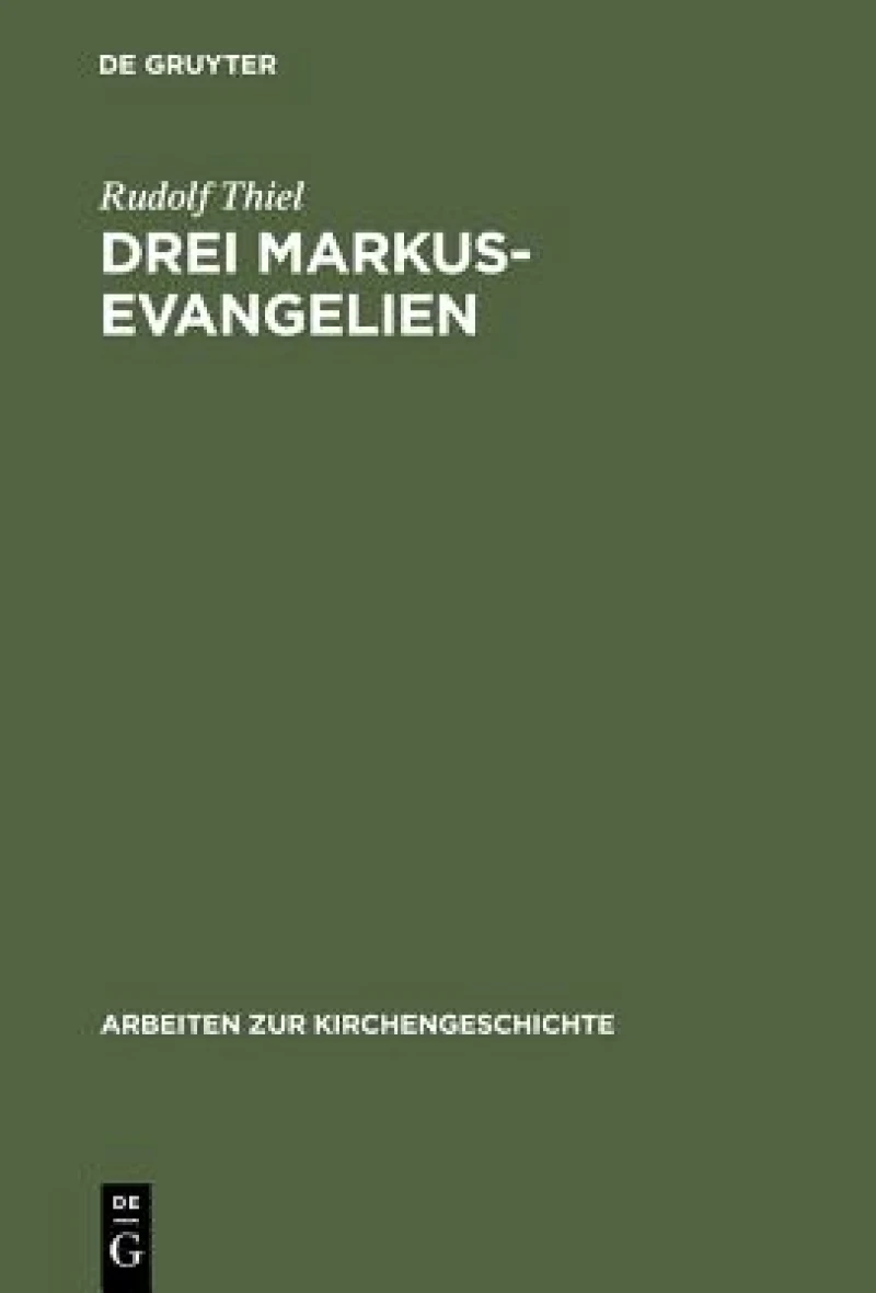 Drei Markus-Evangelien