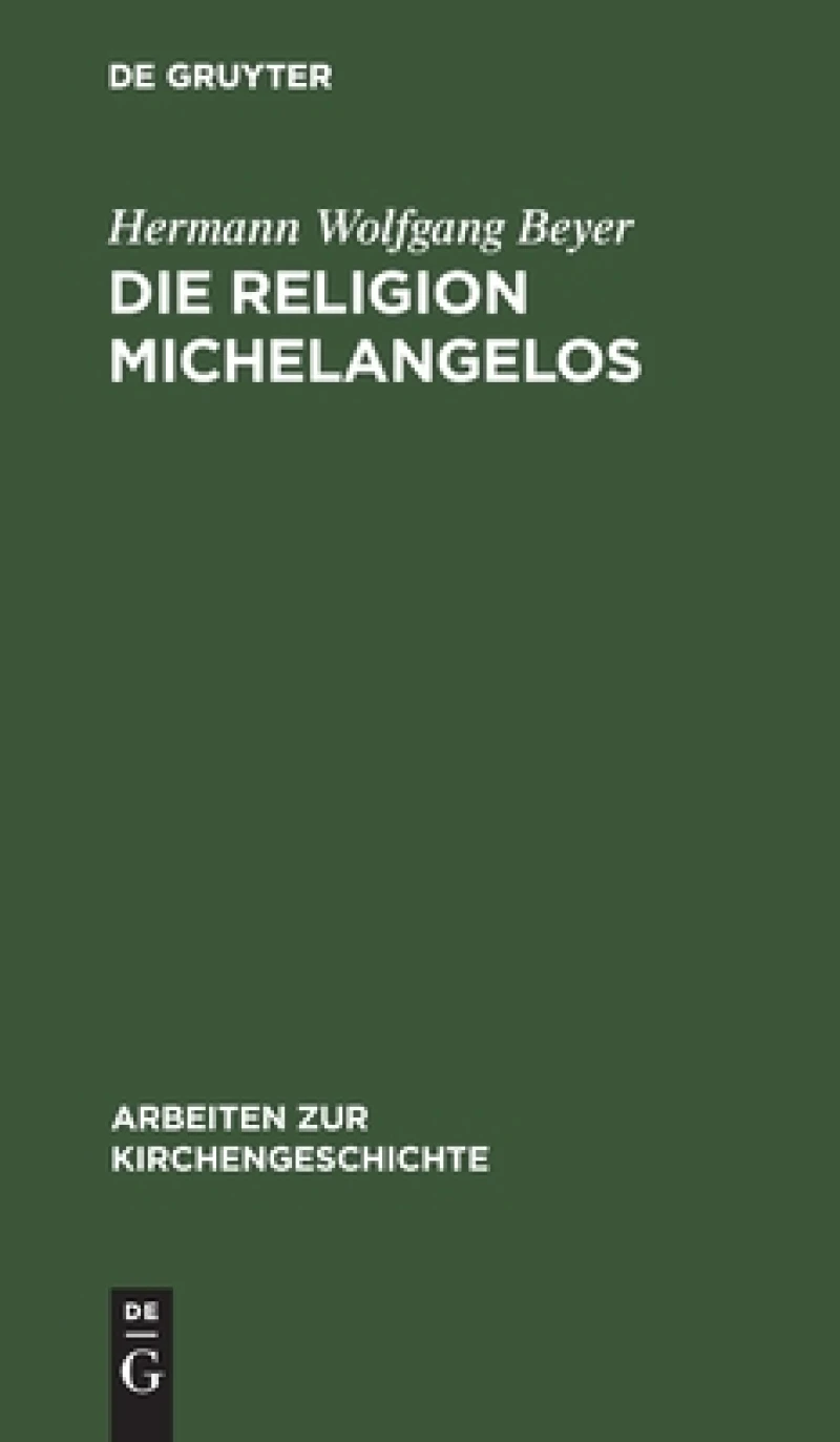 Religion Michelangelos