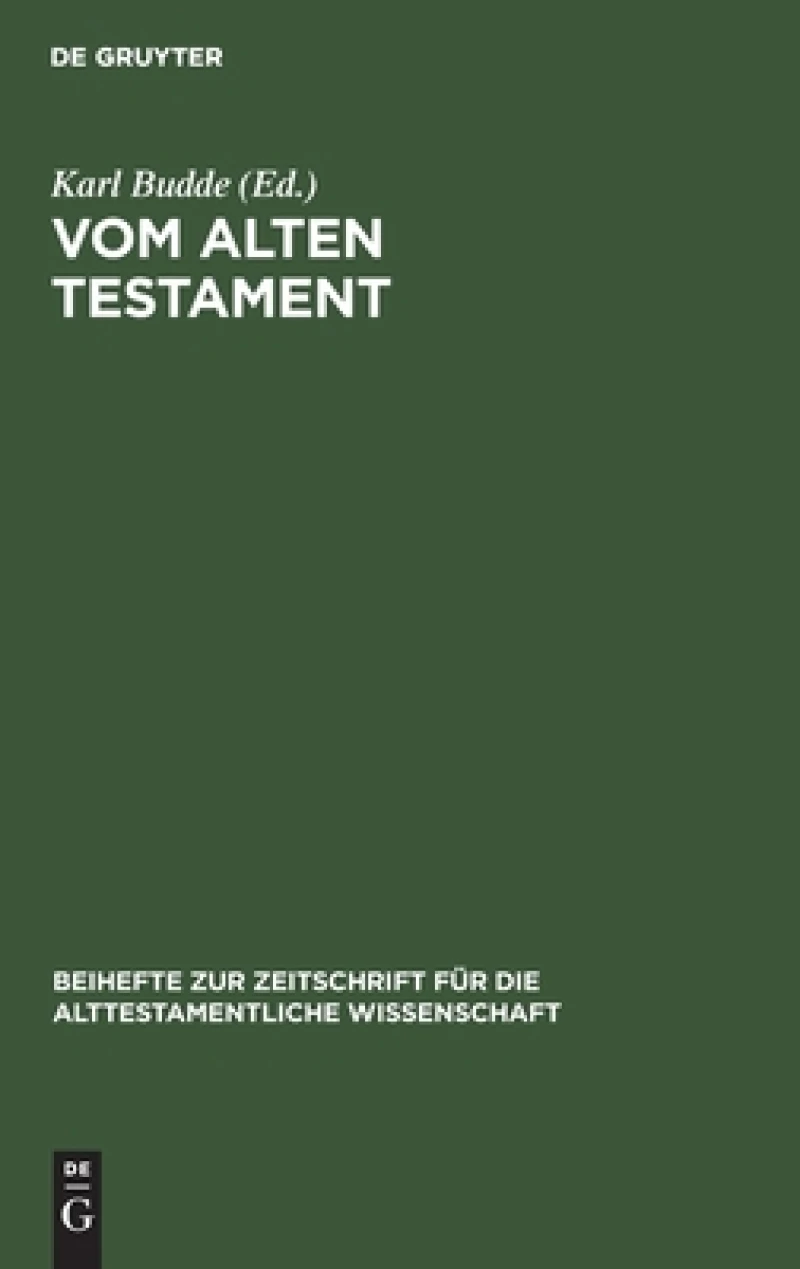 Vom Alten Testament