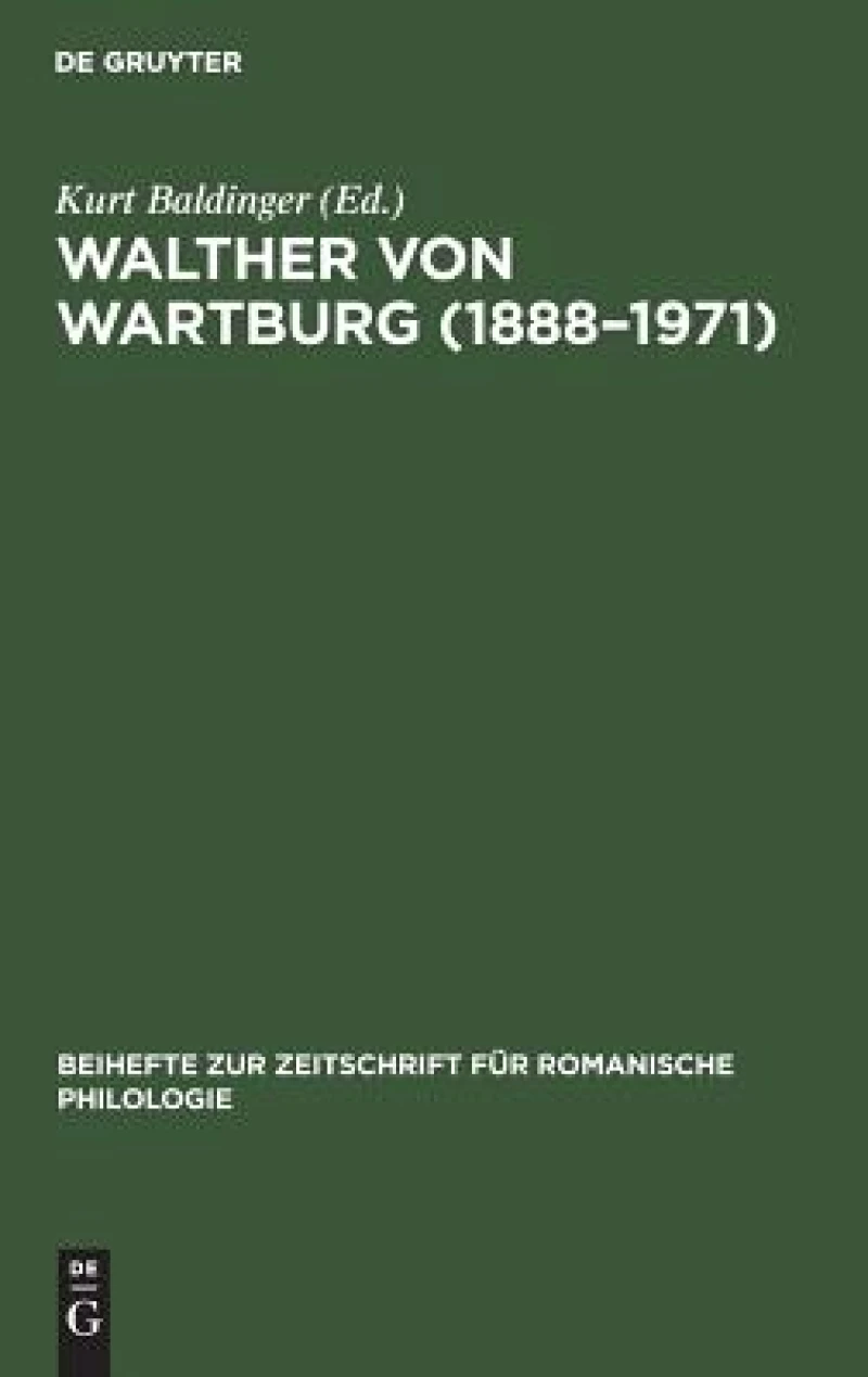Walther von Wartburg (1888–1971)