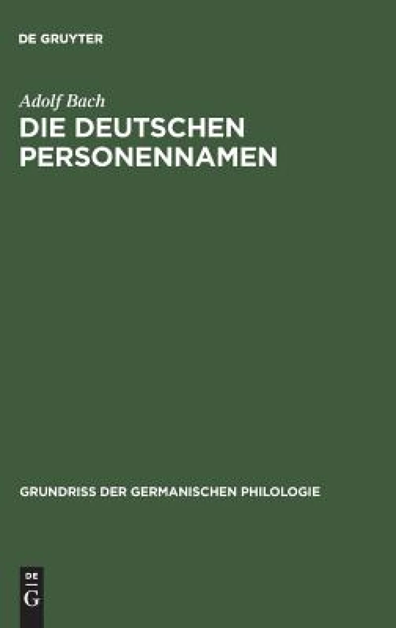 deutschen Personennamen