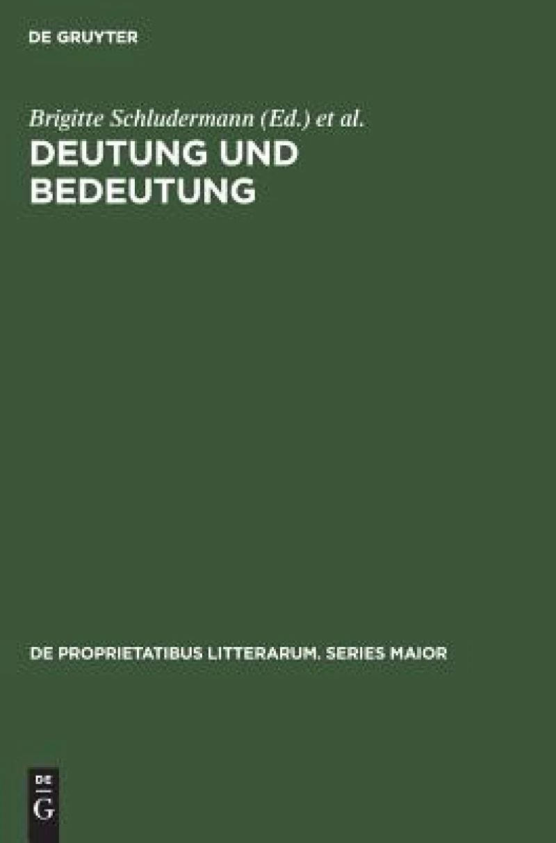 Deutung Und Bedeutung
