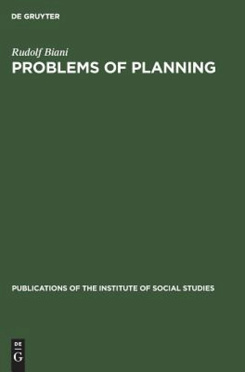 Problems of Planning