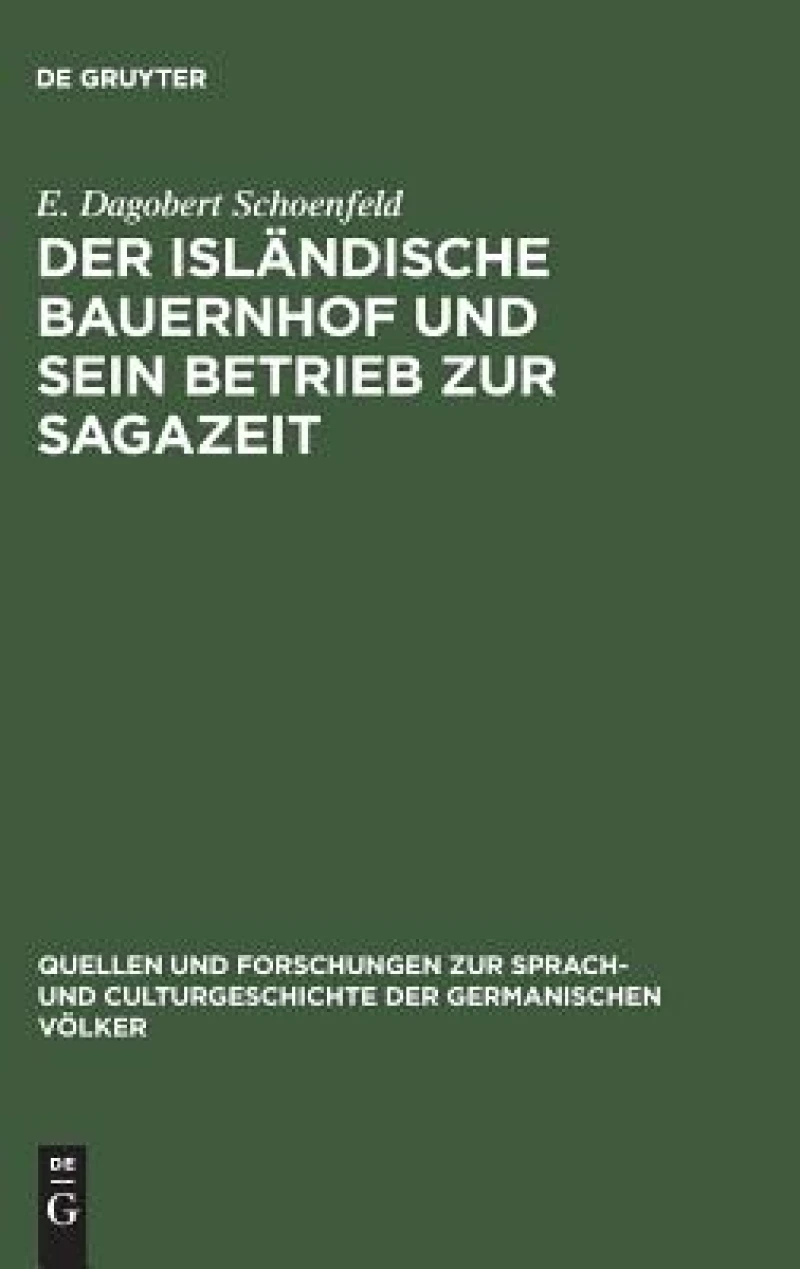 isländische Bauernhof und sein Betrieb zur Sagazeit