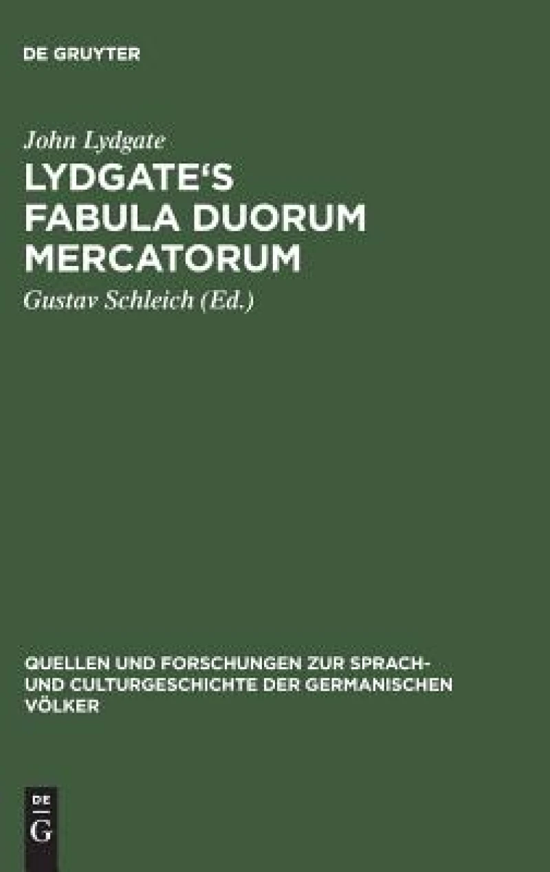 Lydgate''s Fabula duorum mercatorum