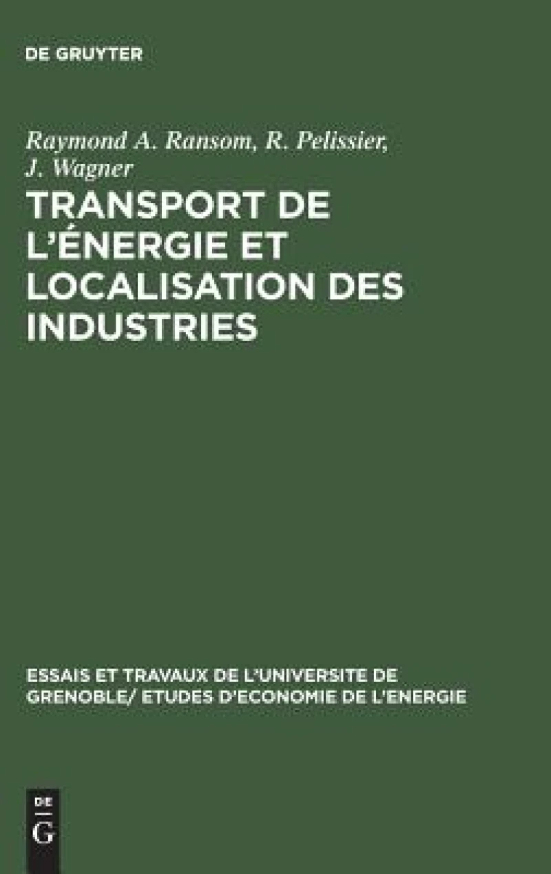 Transport De L''énergie Et Localisation Des Industries