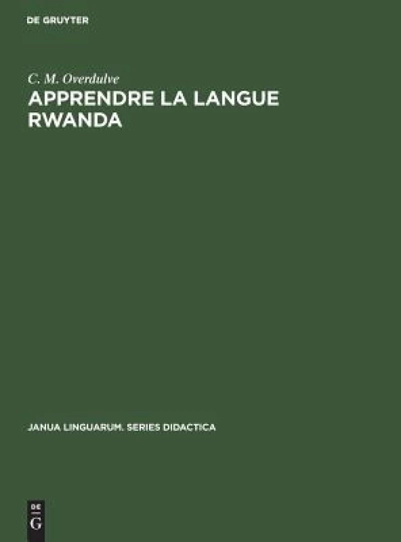 Apprendre La Langue Rwanda