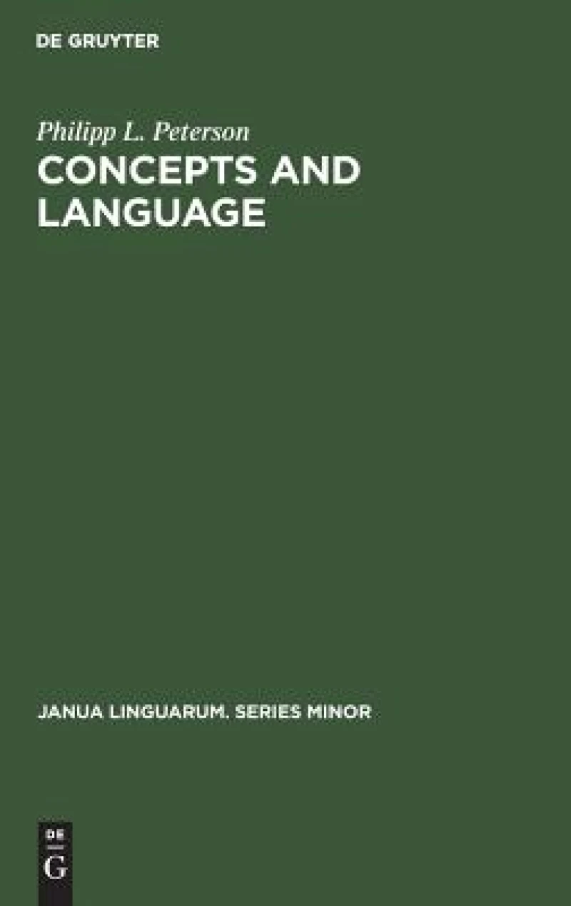 Concepts and language