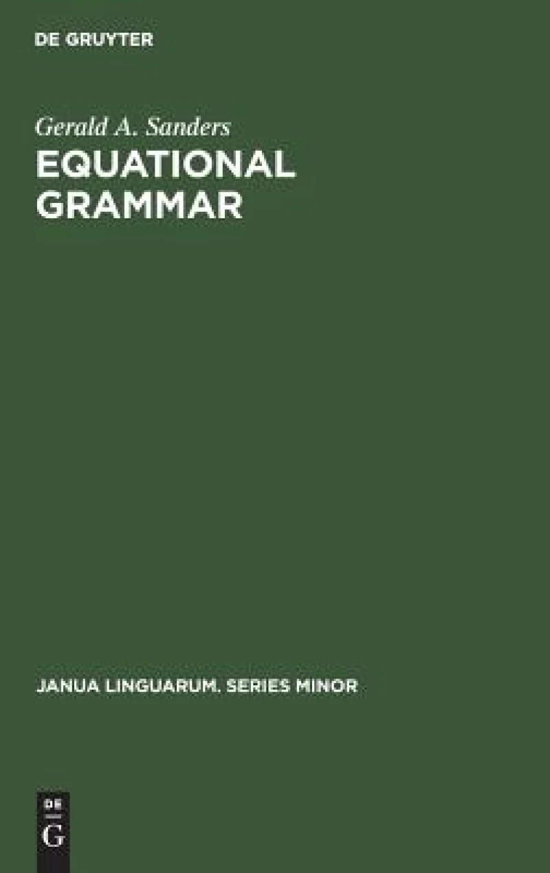 Equational Grammar