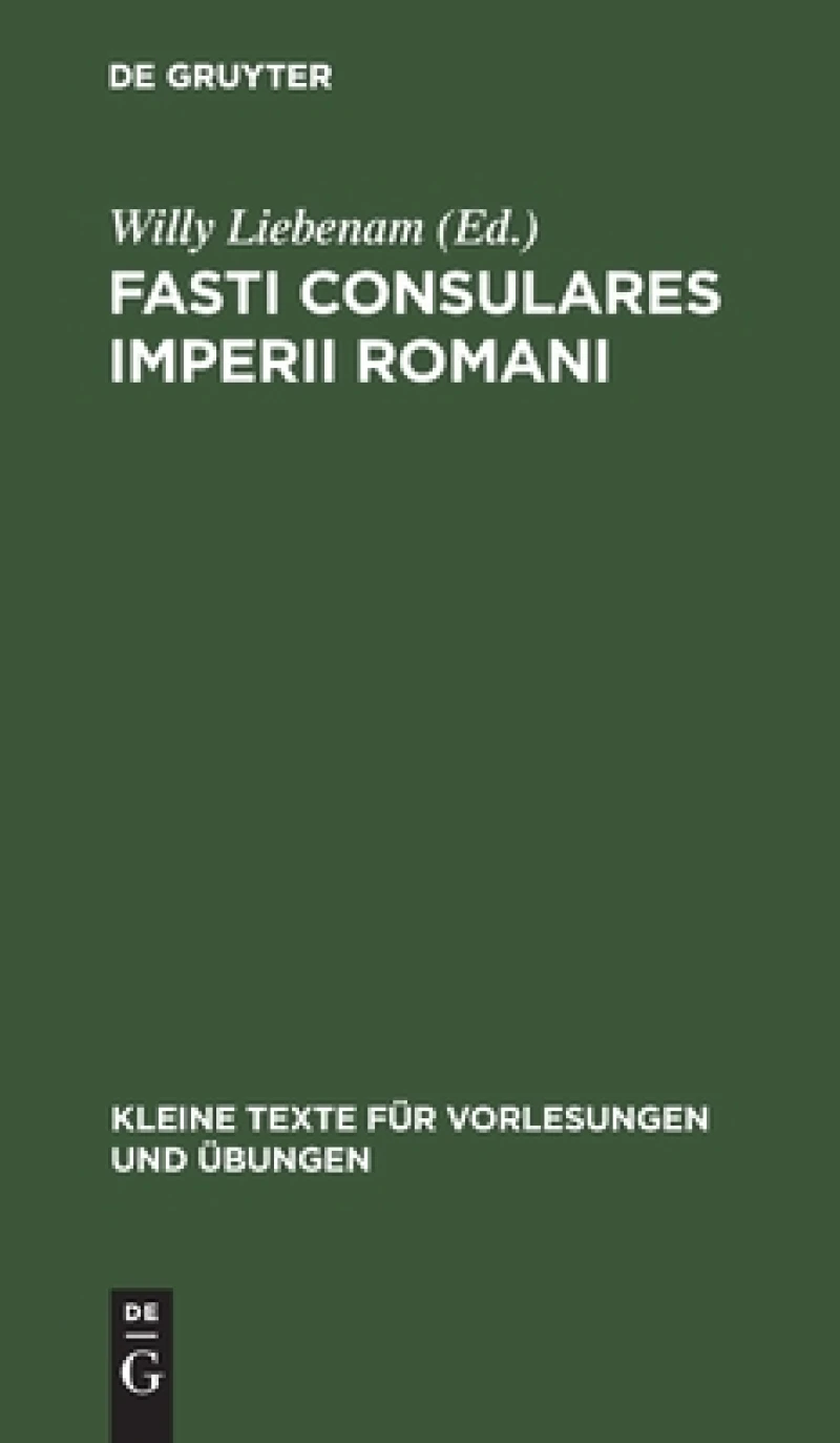 Fasti Consulares Imperii Romani