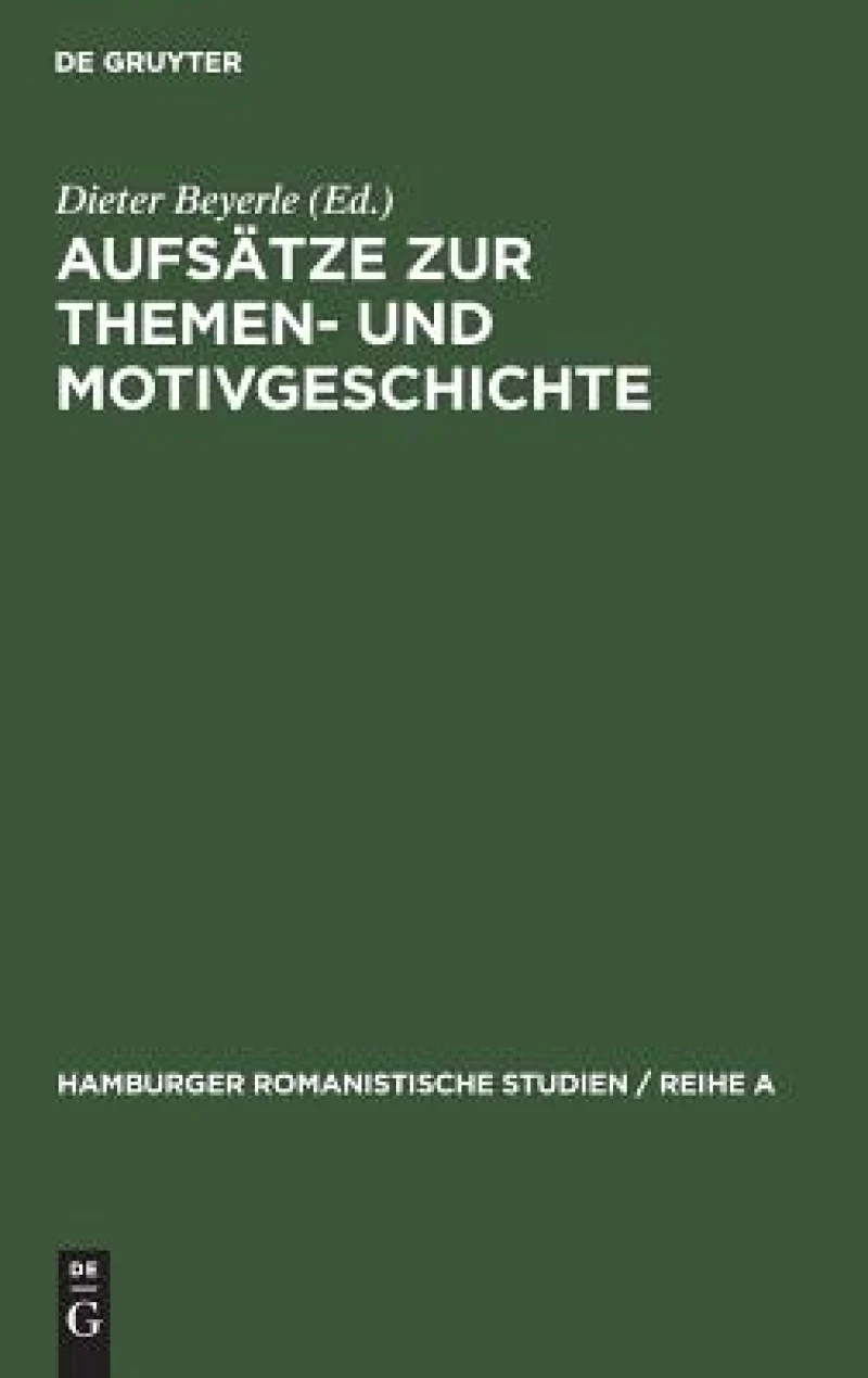Aufsätze zur Themen- und Motivgeschichte
