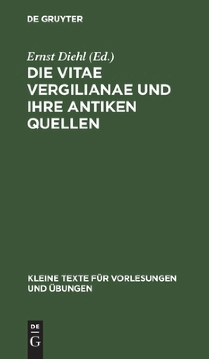 Vitae Vergilianae und ihre antiken Quellen