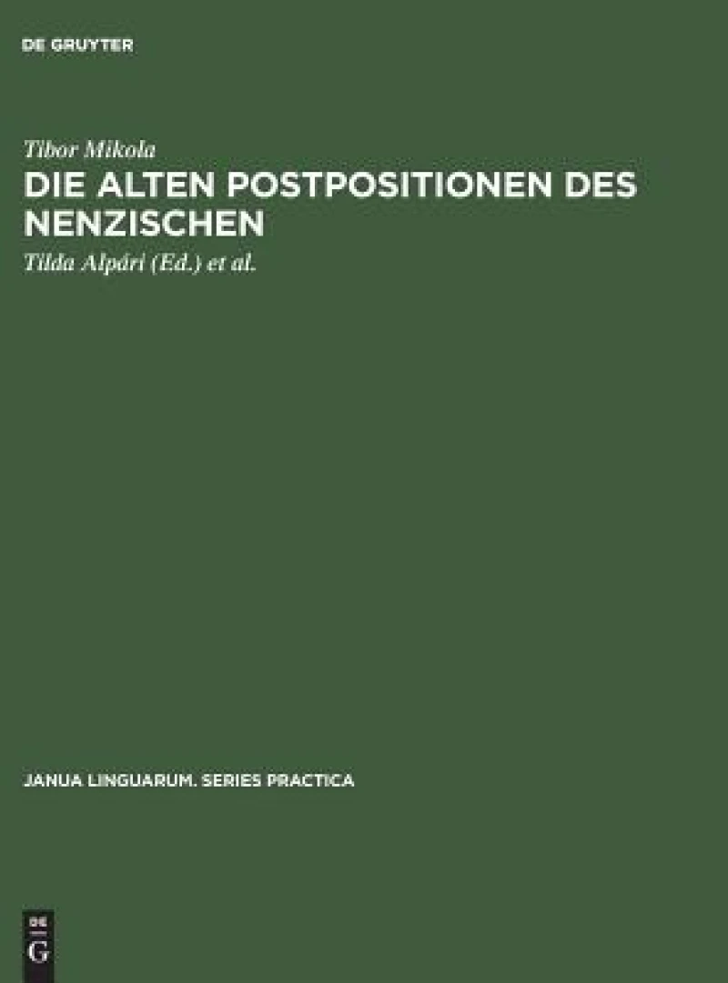 alten Postpositionen des Nenzischen