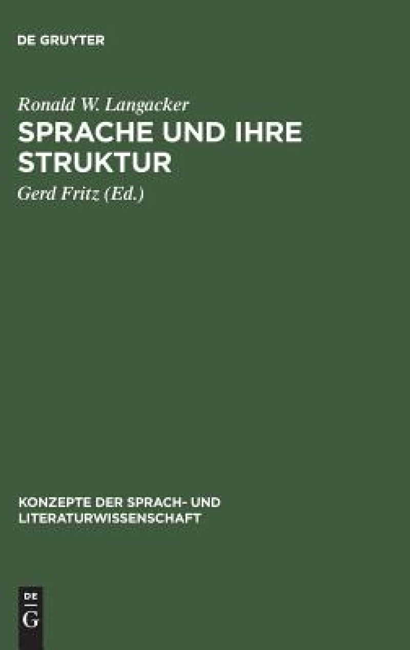 Sprache Und Ihre Struktur