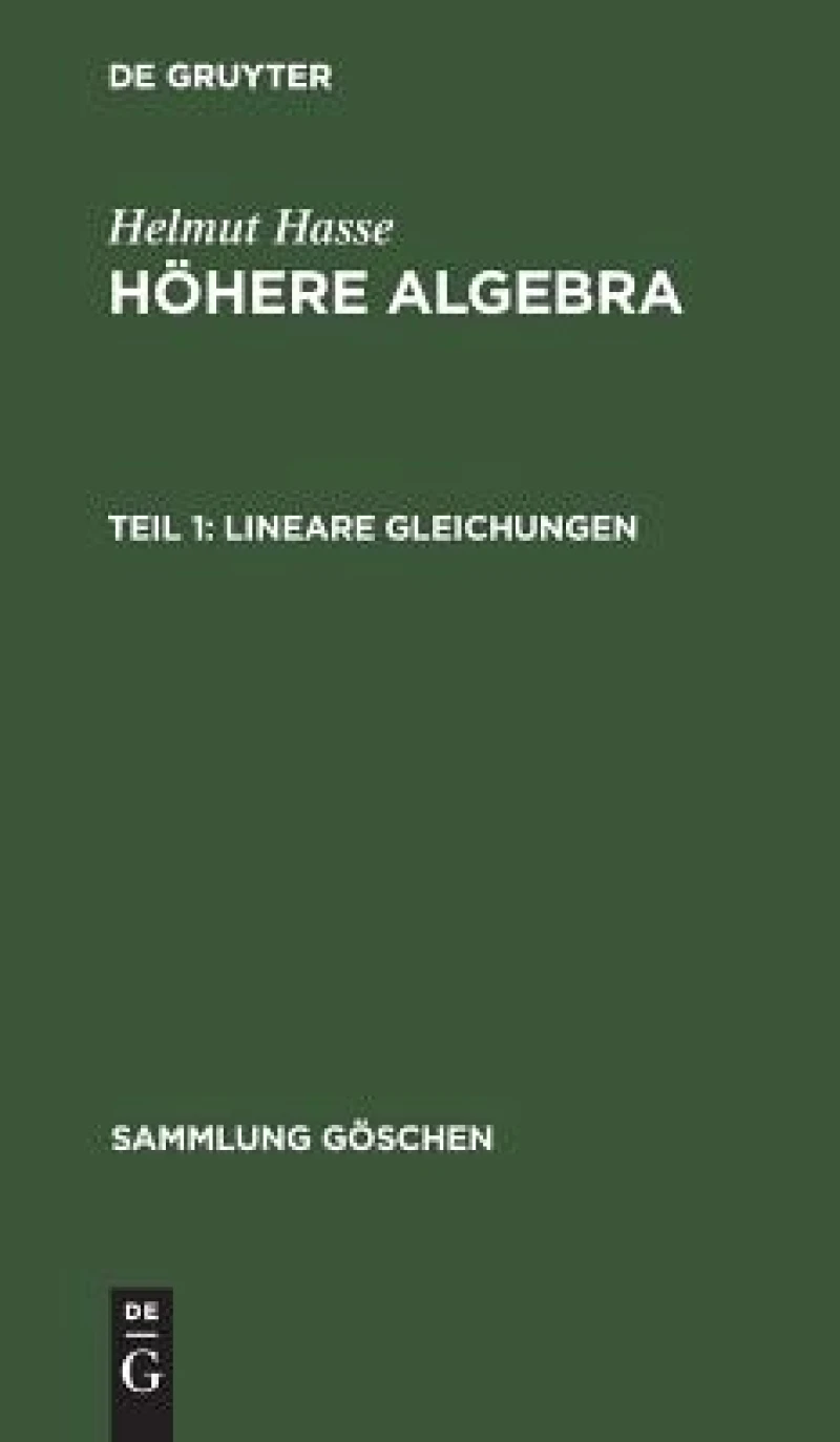 Lineare Gleichungen