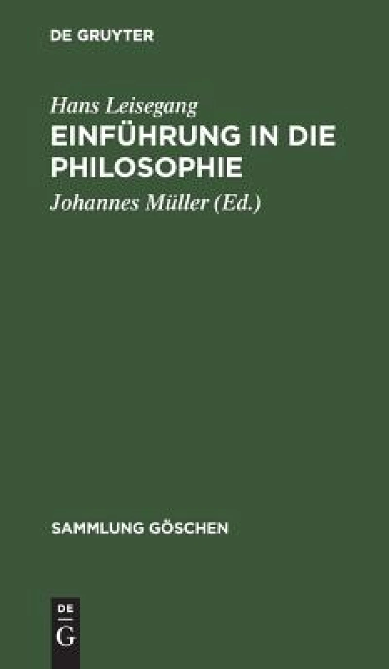 Einführung in die Philosophie