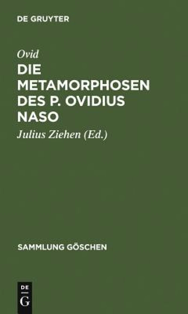 Metamorphosen des P. Ovidius Naso