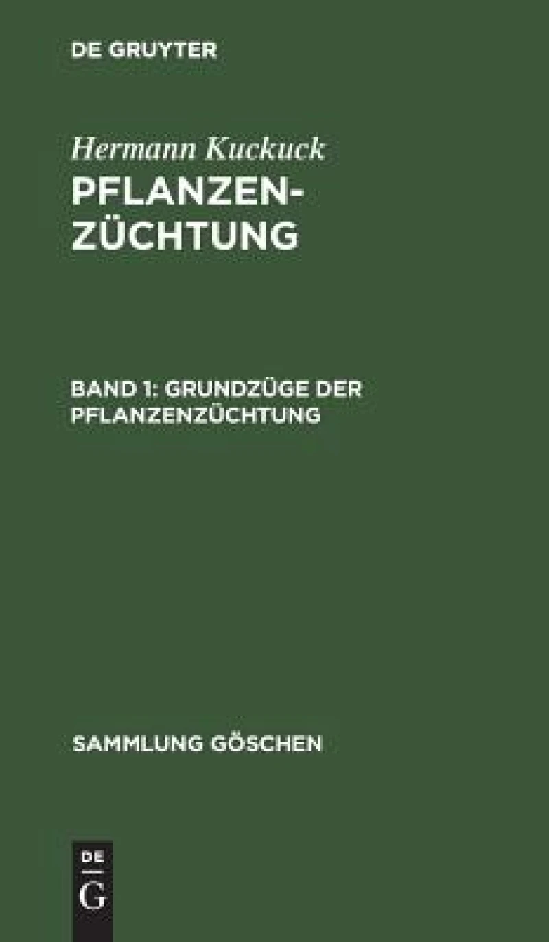 Grundzüge der Pflanzenzüchtung