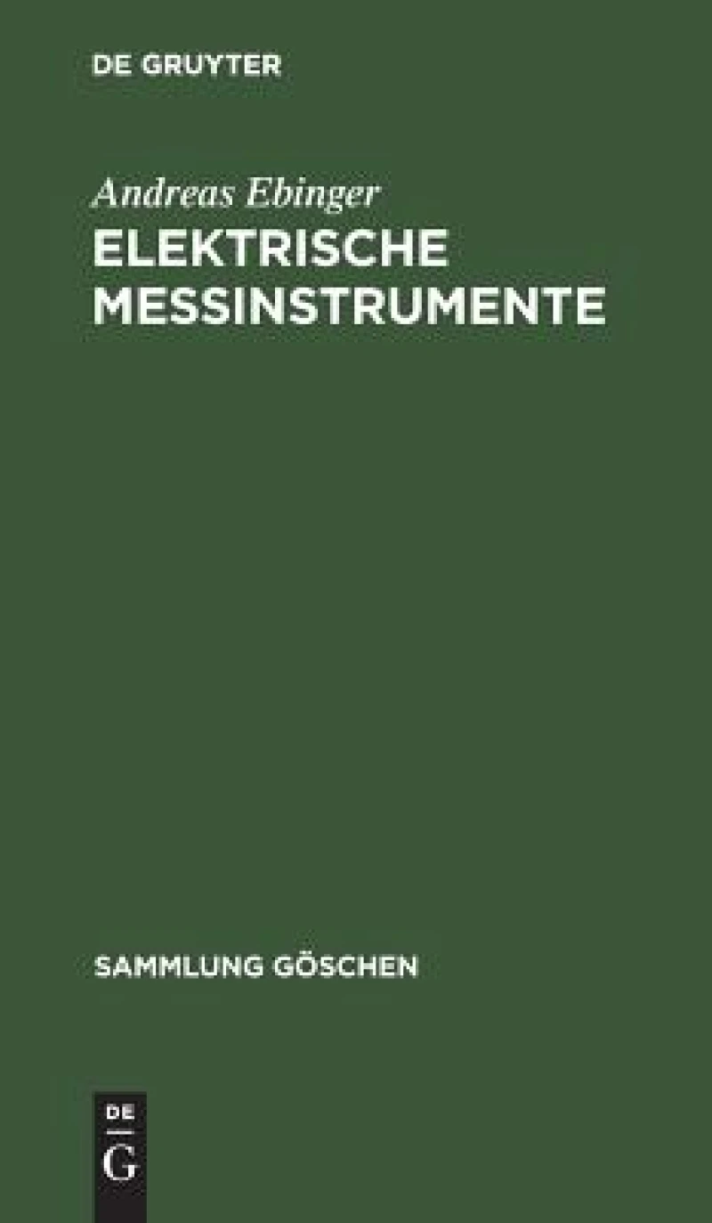 Elektrische Meßinstrumente