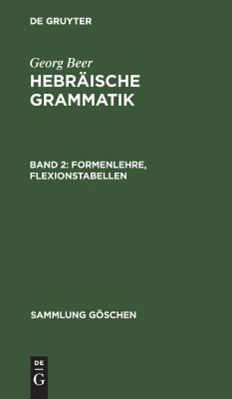 Formenlehre, Flexionstabellen