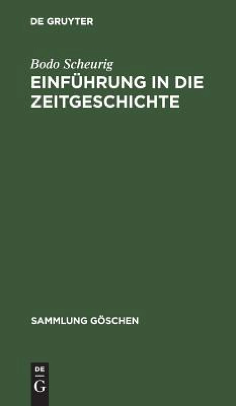 Einführung in die Zeitgeschichte