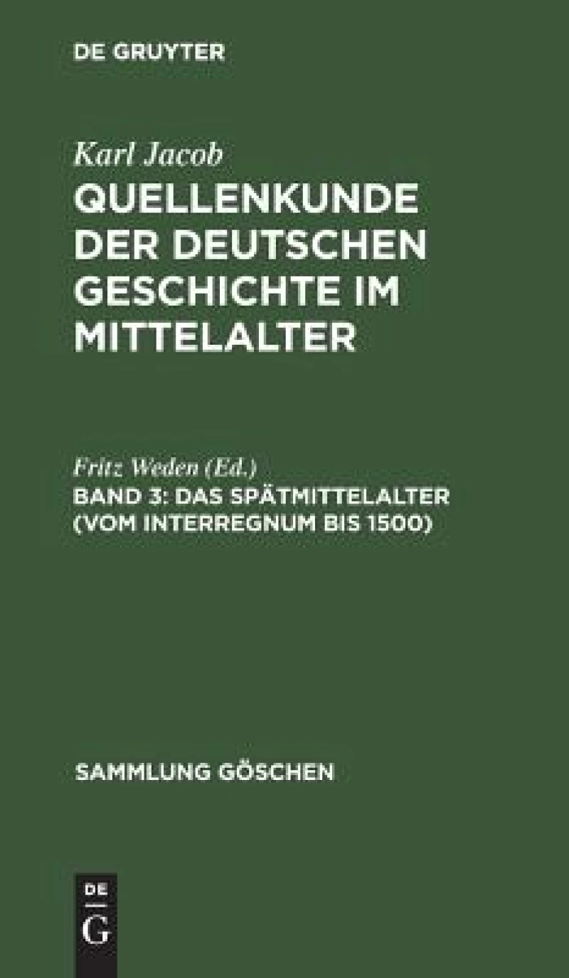 Spätmittelalter (vom Interregnum bis 1500)