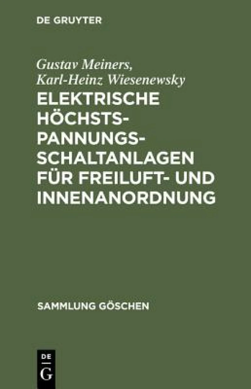 Elektrische Höchstspannungs-Schaltanlagen für Freiluft- und Innenanordnung