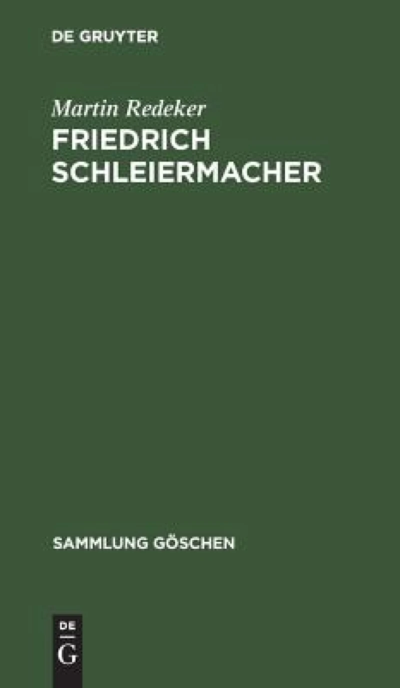 Friedrich Schleiermacher