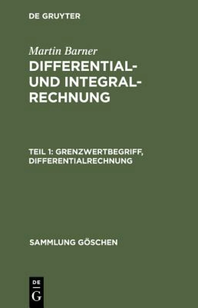 Grenzwertbegriff, Differentialrechnung
