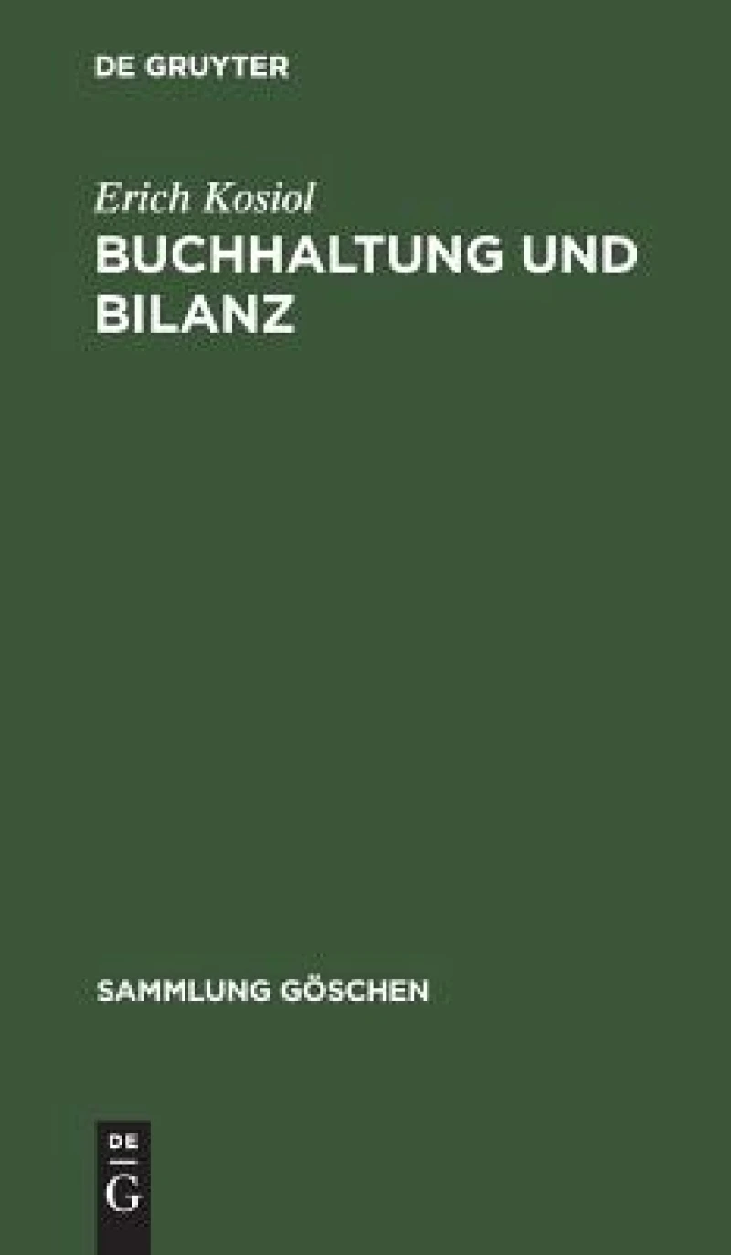 Buchhaltung Und Bilanz