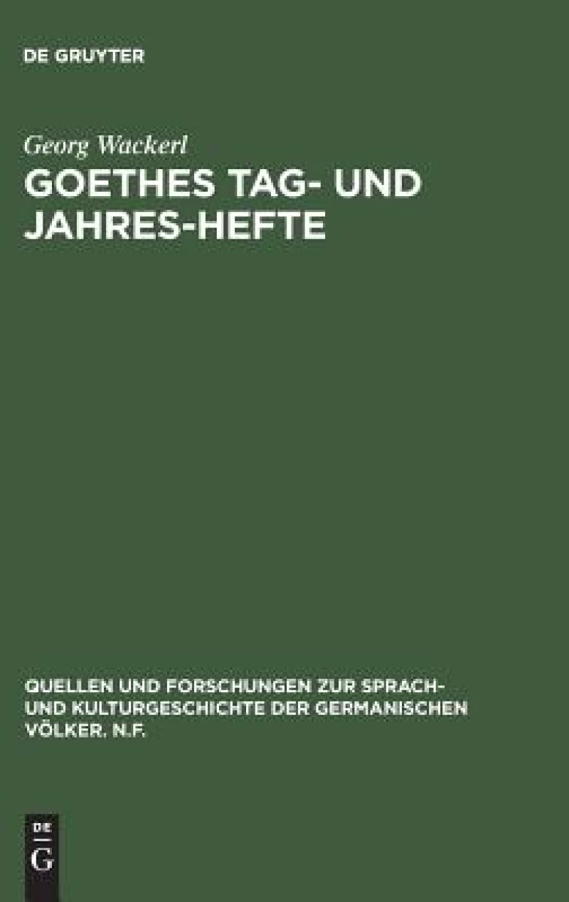 Goethes Tag- und Jahres-Hefte