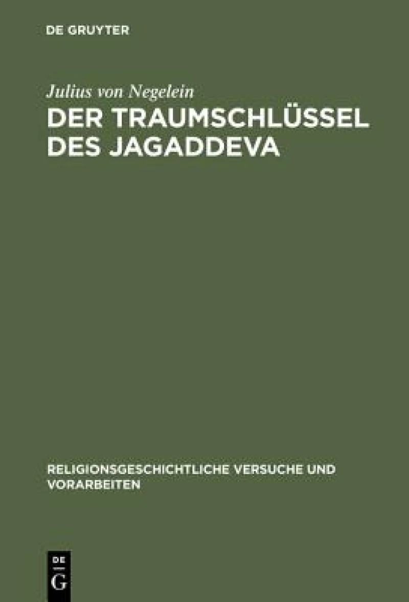 Der Traumschlussel Des Jagaddeva
