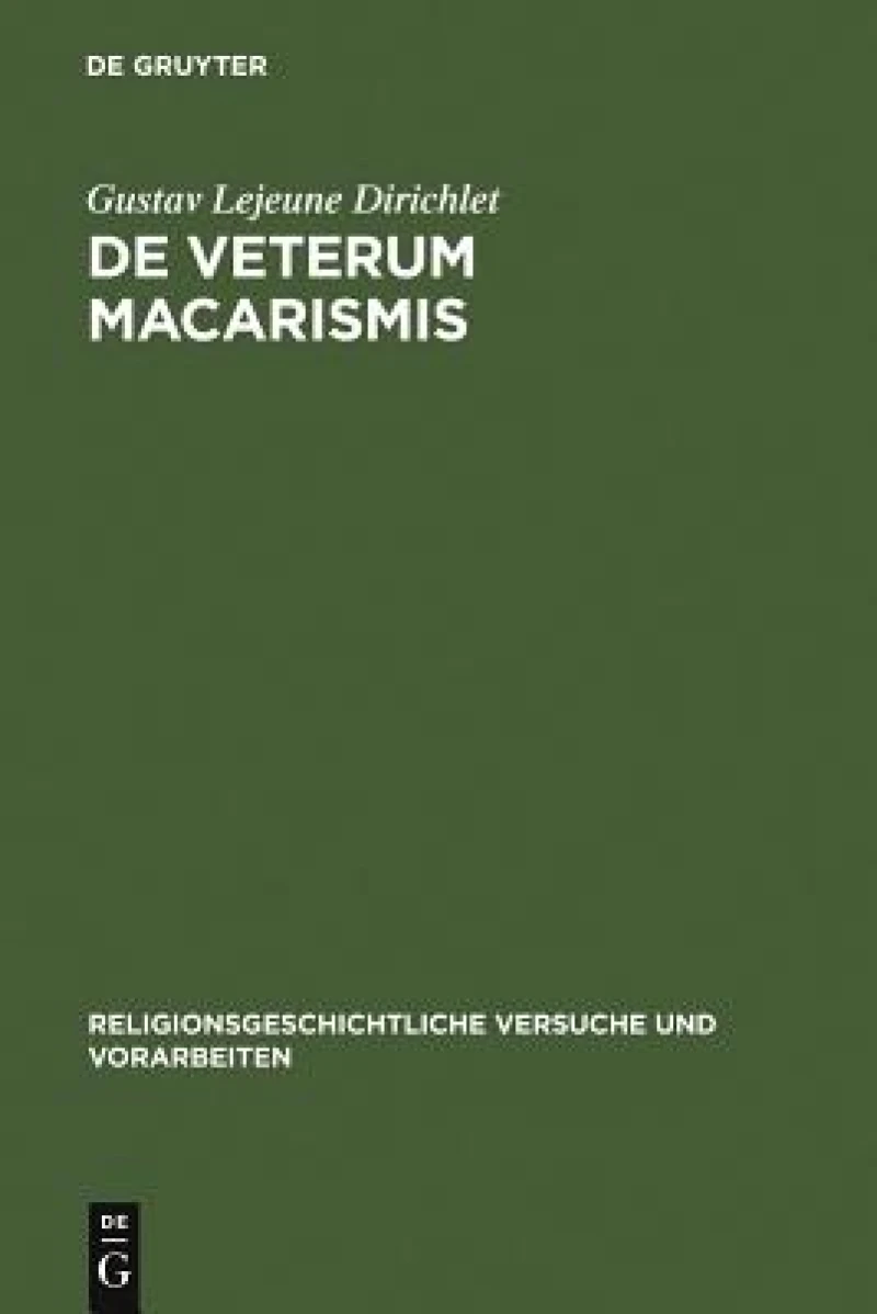 De veterum macarismis