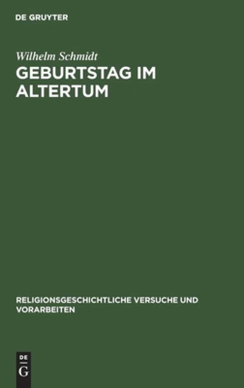 Geburtstag Im Altertum