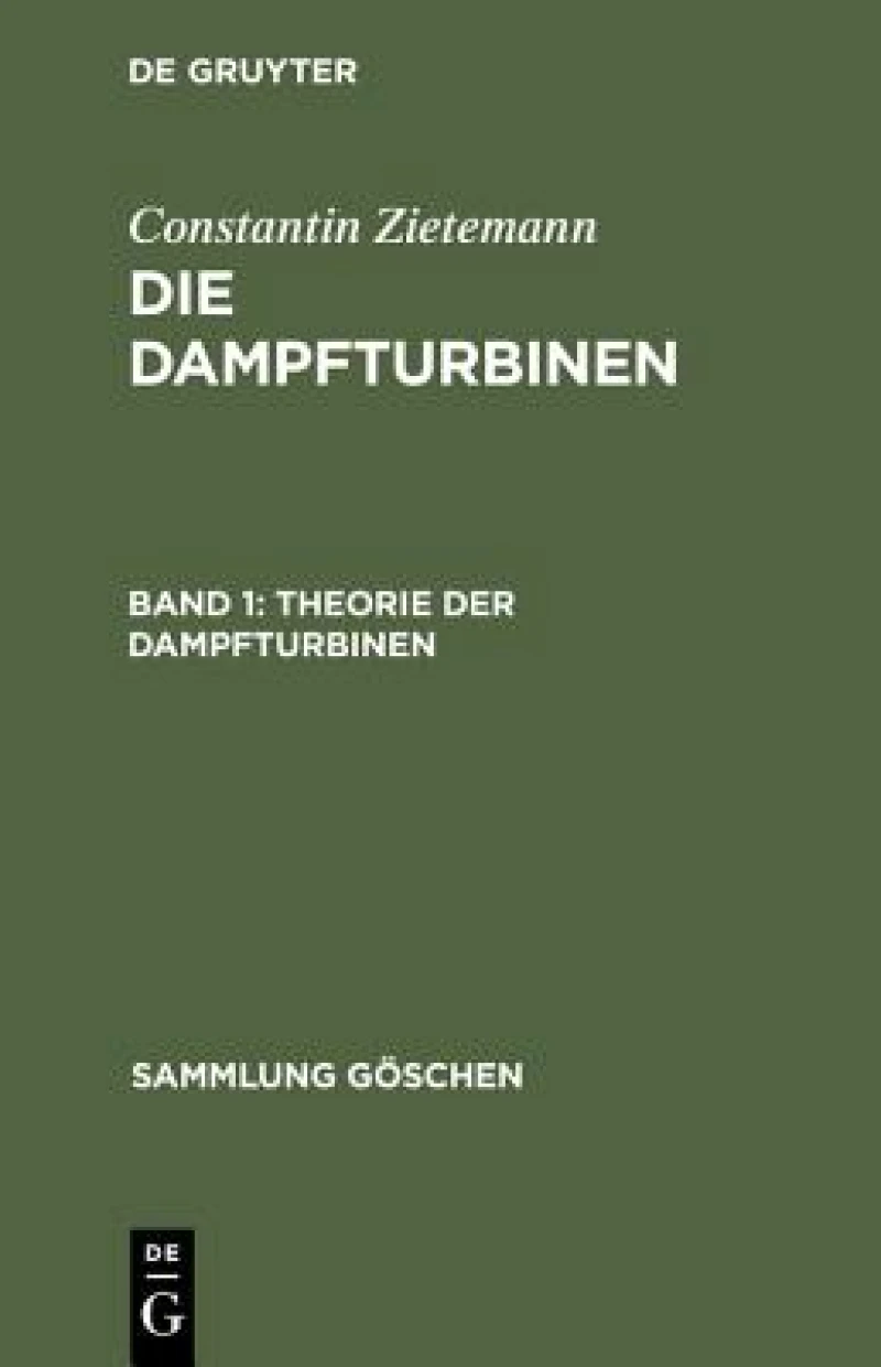 Theorie der Dampfturbinen