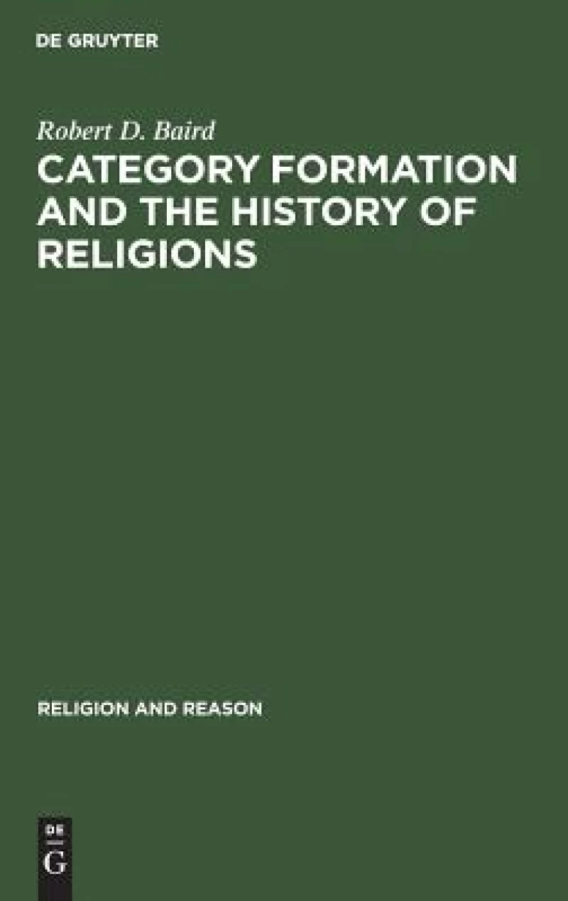 Category formation and the history of religions