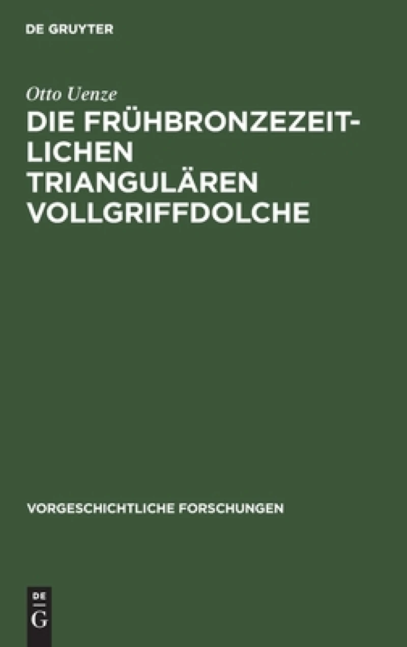 frühbronzezeitlichen triangulären Vollgriffdolche