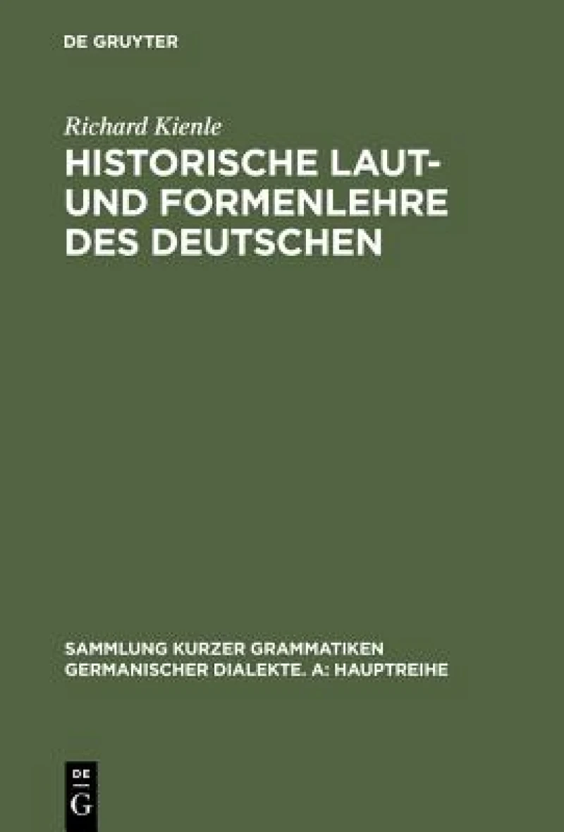 Historische Laut- und Formenlehre des Deutschen