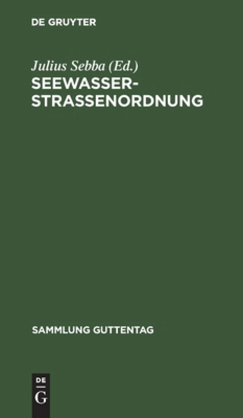 Seewasserstraßenordnung