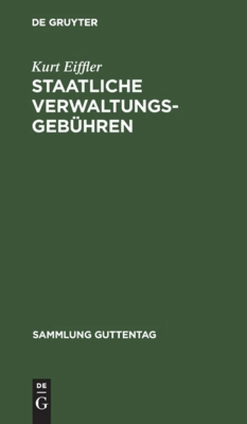 Staatliche Verwaltungsgebühren