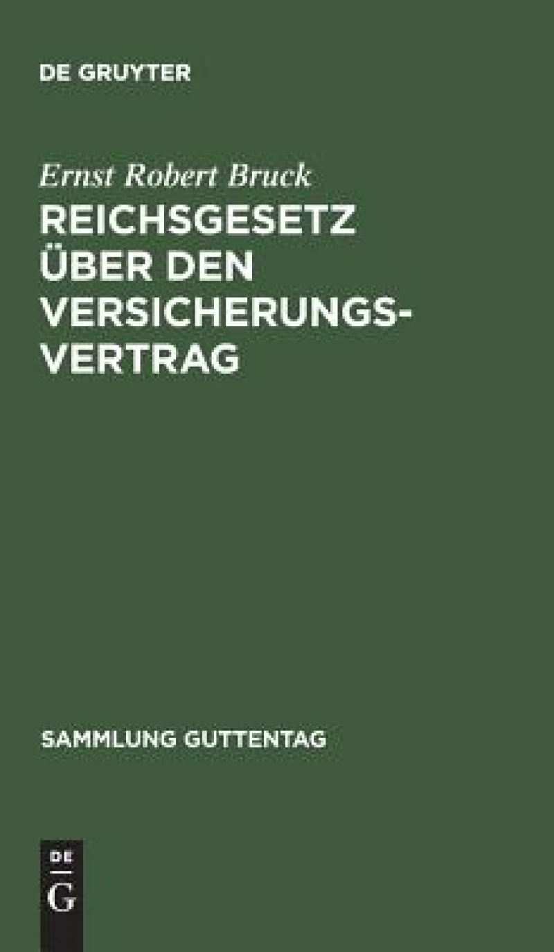 Reichsgesetz über den Versicherungsvertrag